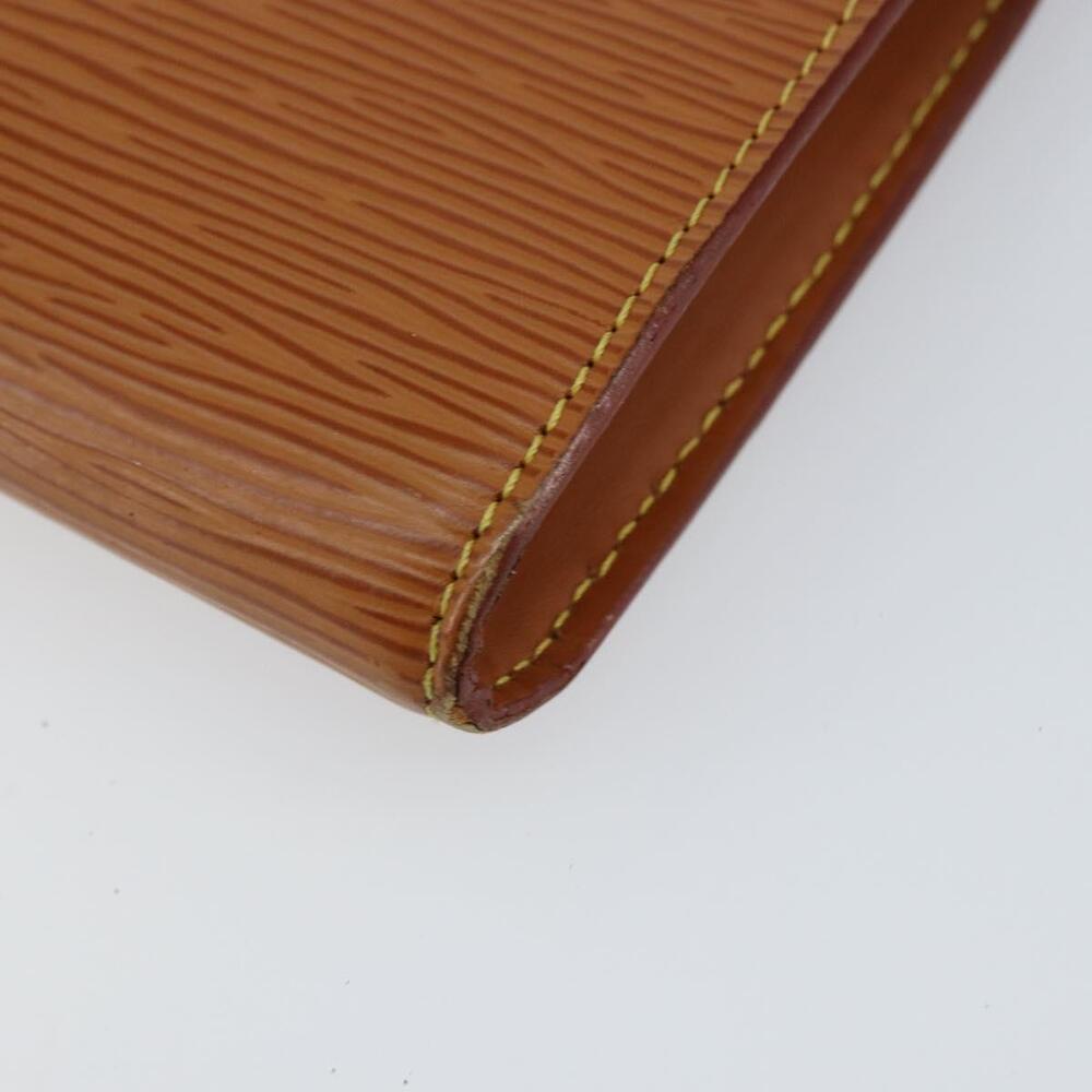LOUIS VUITTON Epi Pochette Accessoires Accessory Pouch Brown M52953 Auth 152133 - Picture 15 of 16